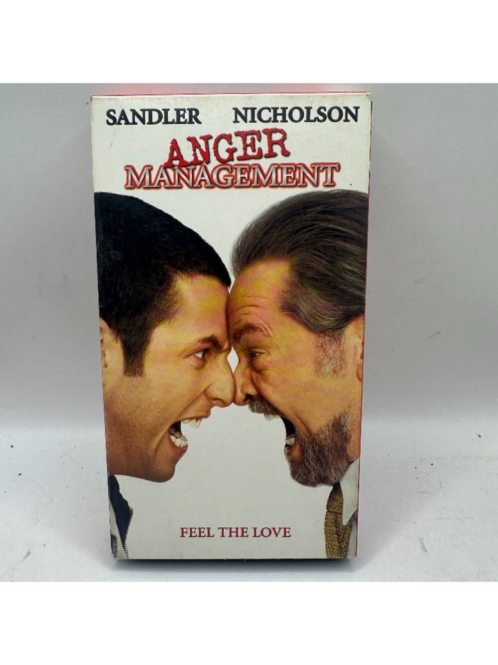 Anger Management VHS 2003 Full-Screen Sandler Nicholson Comedy PG-13 Good Condit
